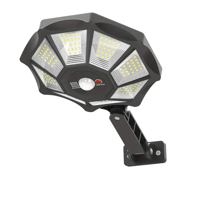 ZB-168 Outdoor waterproof human body induction remote control solar street light