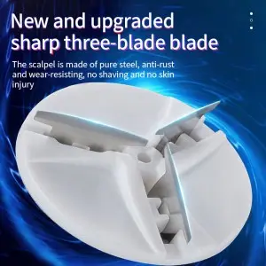 Mini emergency travel charging low-power electric shaver
