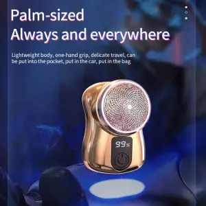 Mini emergency travel charging low-power electric shaver