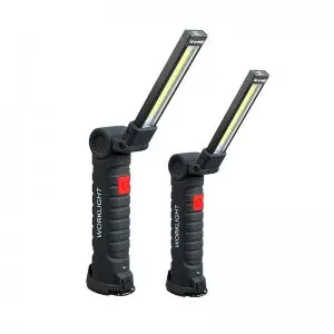 portable foldable 360 degree rotation magnetic work light