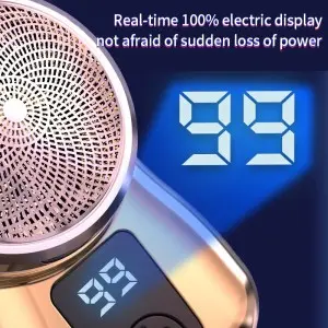 Mini emergency travel charging low-power electric shaver