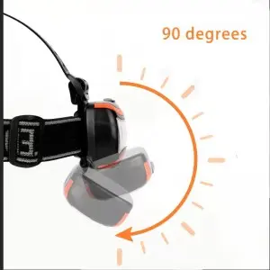 Mini 3W Cob Camping 3AAA Dry Battery Super Bright Sports Headlamps