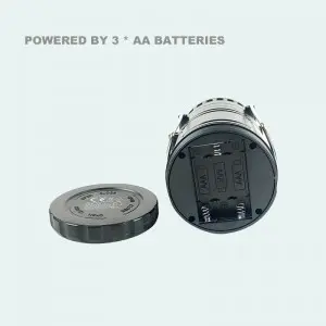 Two in one multifunctional outdoor fan battery LED camping light