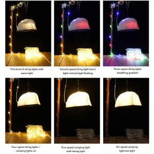 Multifunctional Rechargeable Tent Atmosphere Light