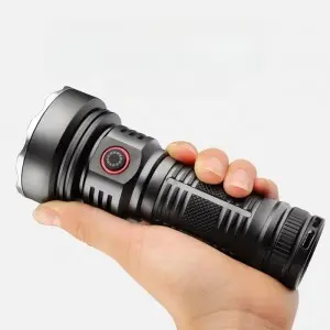 WS502 High Brightness Aluminum Rechargeable Waterproof LED Flashlight