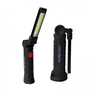 portable foldable 360 degree rotation magnetic work light