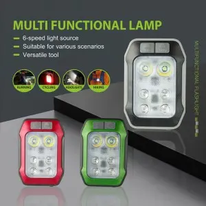 Outdoor multi-purpose USB Type-C rechargeable LED flashlight