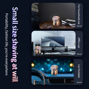 Mini emergency travel charging low-power electric shaver