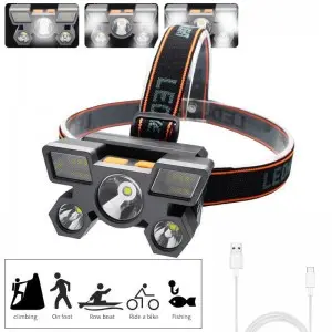 Special price high-quality lighting USB rechargeable LED headlights